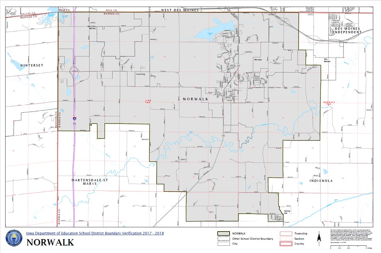 Norwalk Map Snip