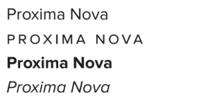 Norwalk Schools' secondary font for the district branding