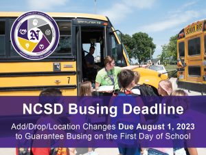 NCSD Transportation Reminder 2023