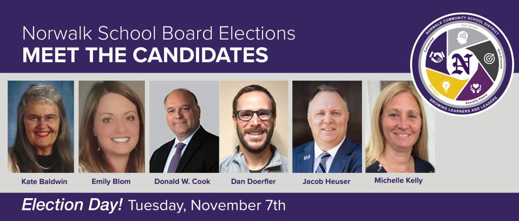 School Board Election Hero Slide 2023