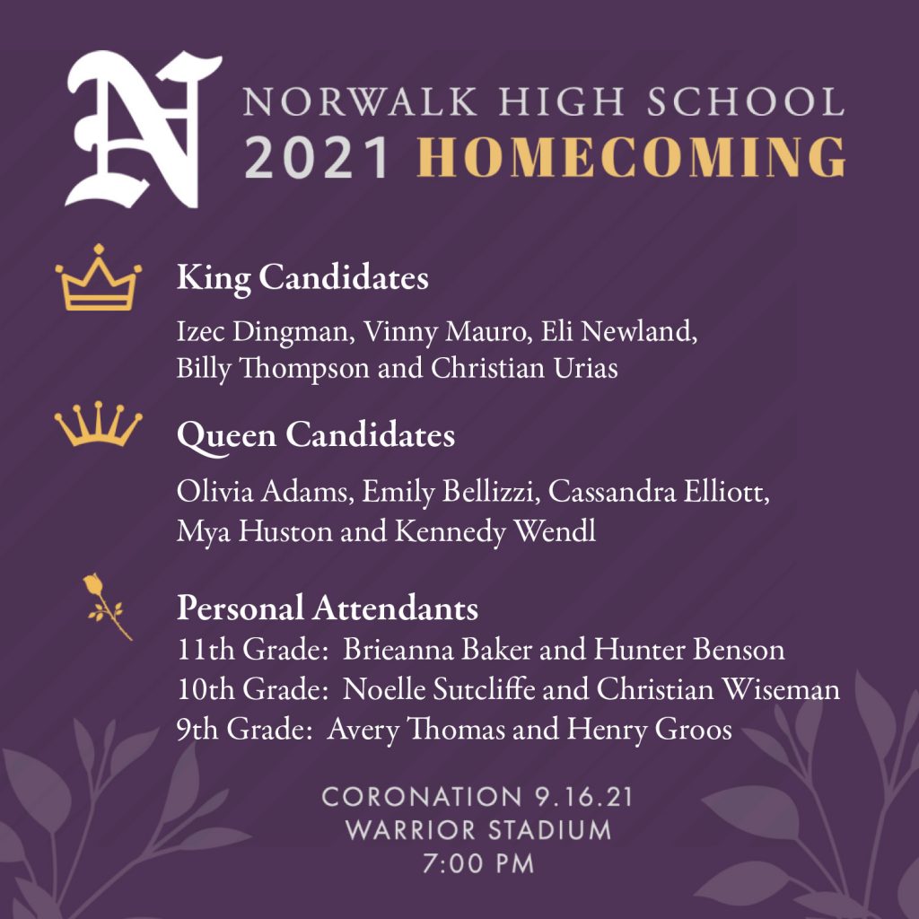 Homecoming Court 2021