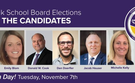 School Board Election Hero Slide 2023