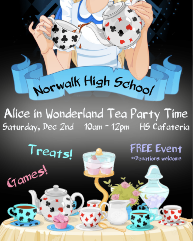 Alice in Wonderland Tea Party Time 